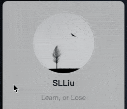 鼠标覆盖头像鬼畜式旋转